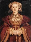 HOLBEIN, Hans the Younger Portrait of Anne of Cleves sf Germany oil painting reproduction